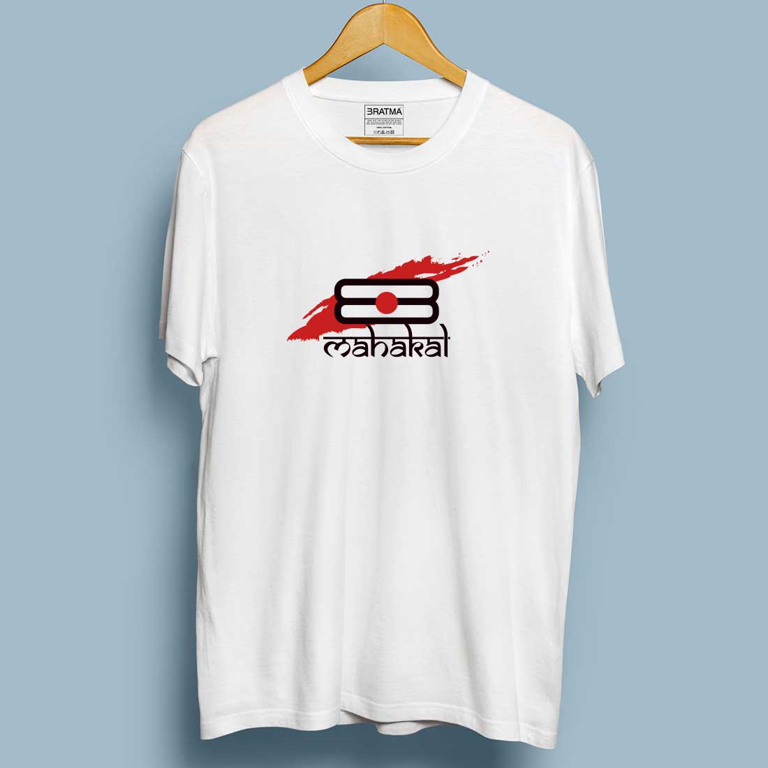 Mahakal White Men T-Shirt