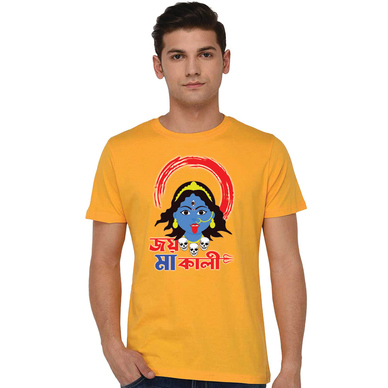 Maa Kaali Printed Mens T-Shirt