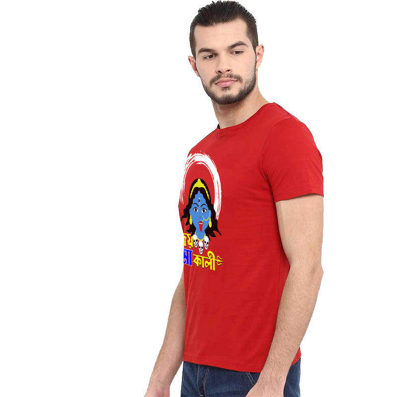 Maa Kaali Printed Mens T-Shirt