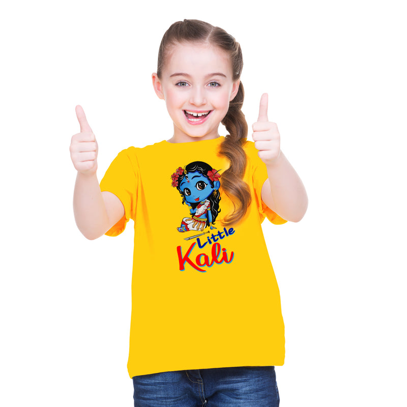 Maa Kaali Printed Girls T-Shirt