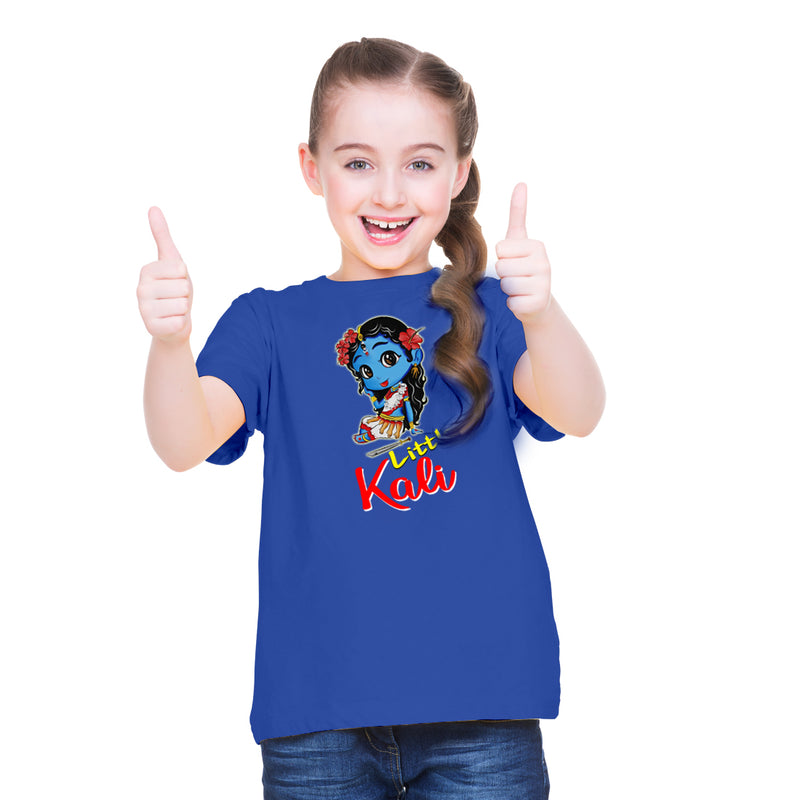 Maa Kaali Printed Girls T-Shirt