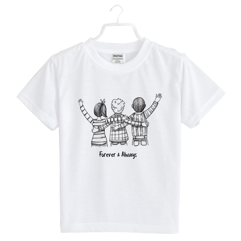 Forever & Always Printed Boys T-Shirt