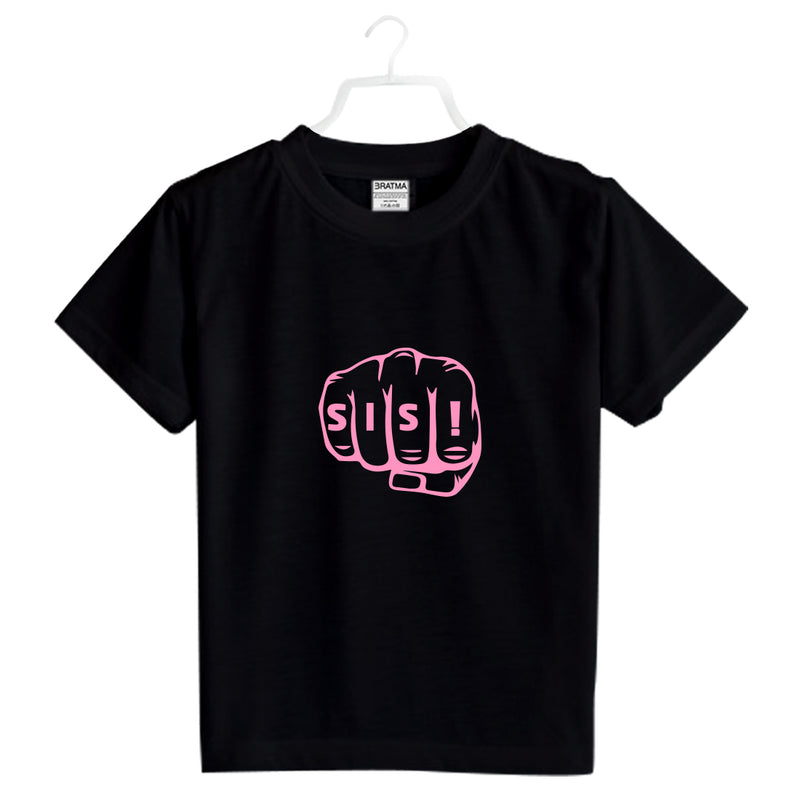 Sis! Printed Girls T-Shirt
