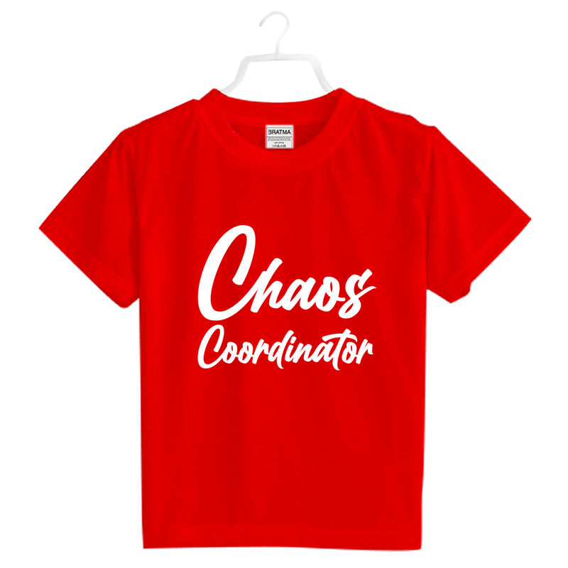 Chaos Coordinator Printed Girls T-Shirt