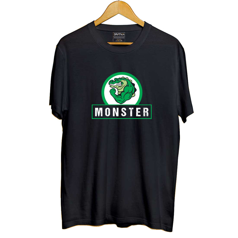 Monster Printed Men T-Shirt