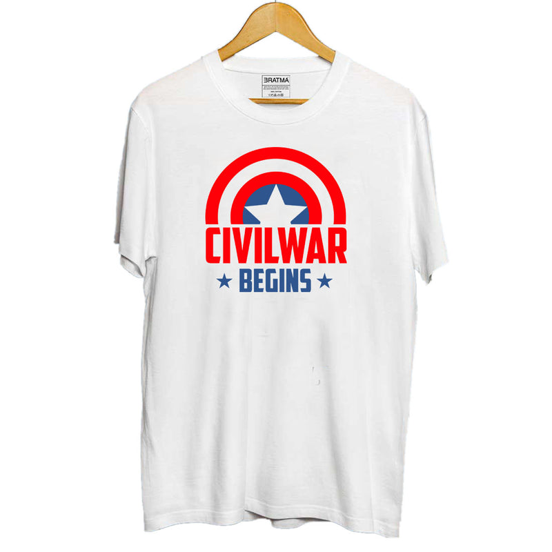 Civil War Printed Women T-Shirt
