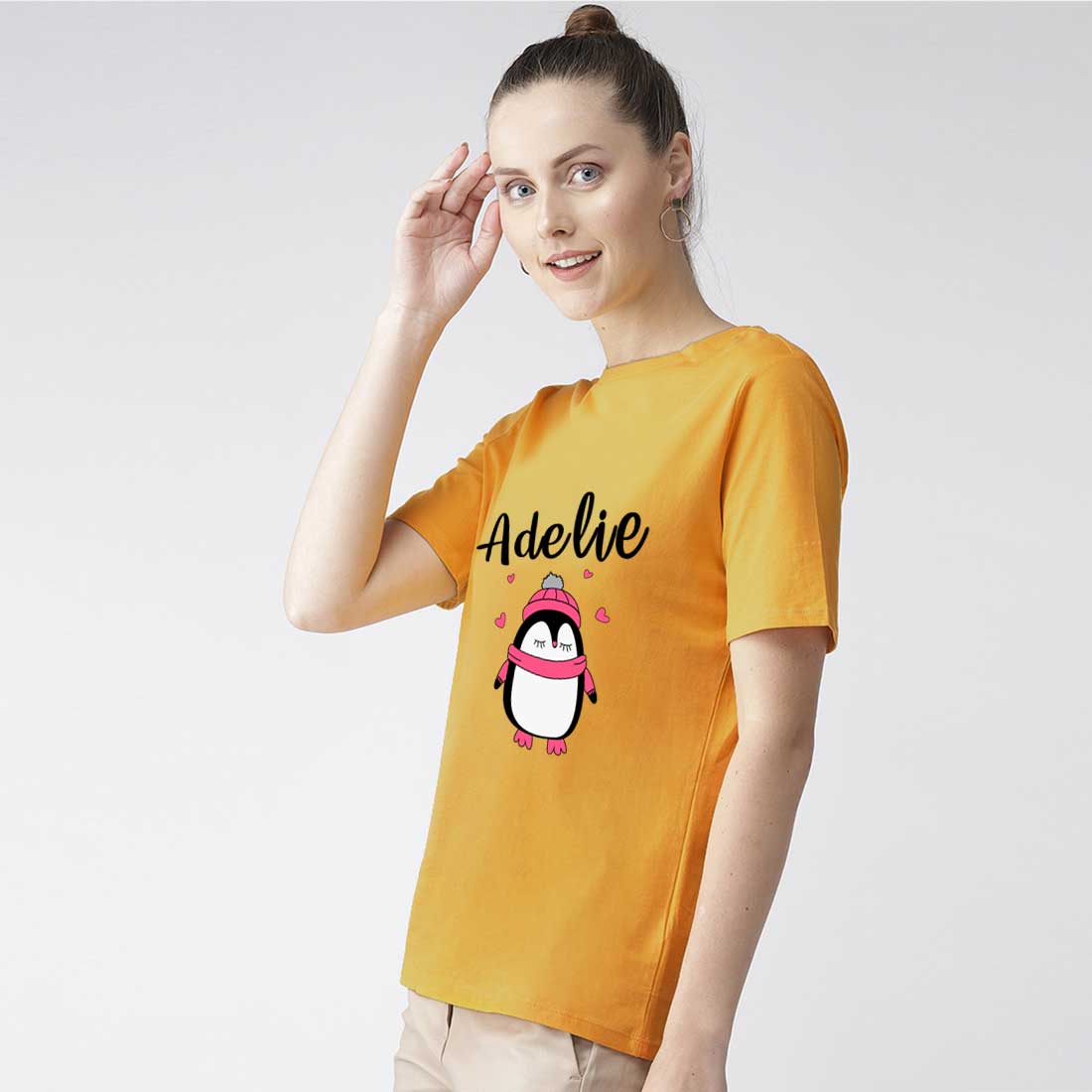 Design Photo T-shirts Online #color_ mustard