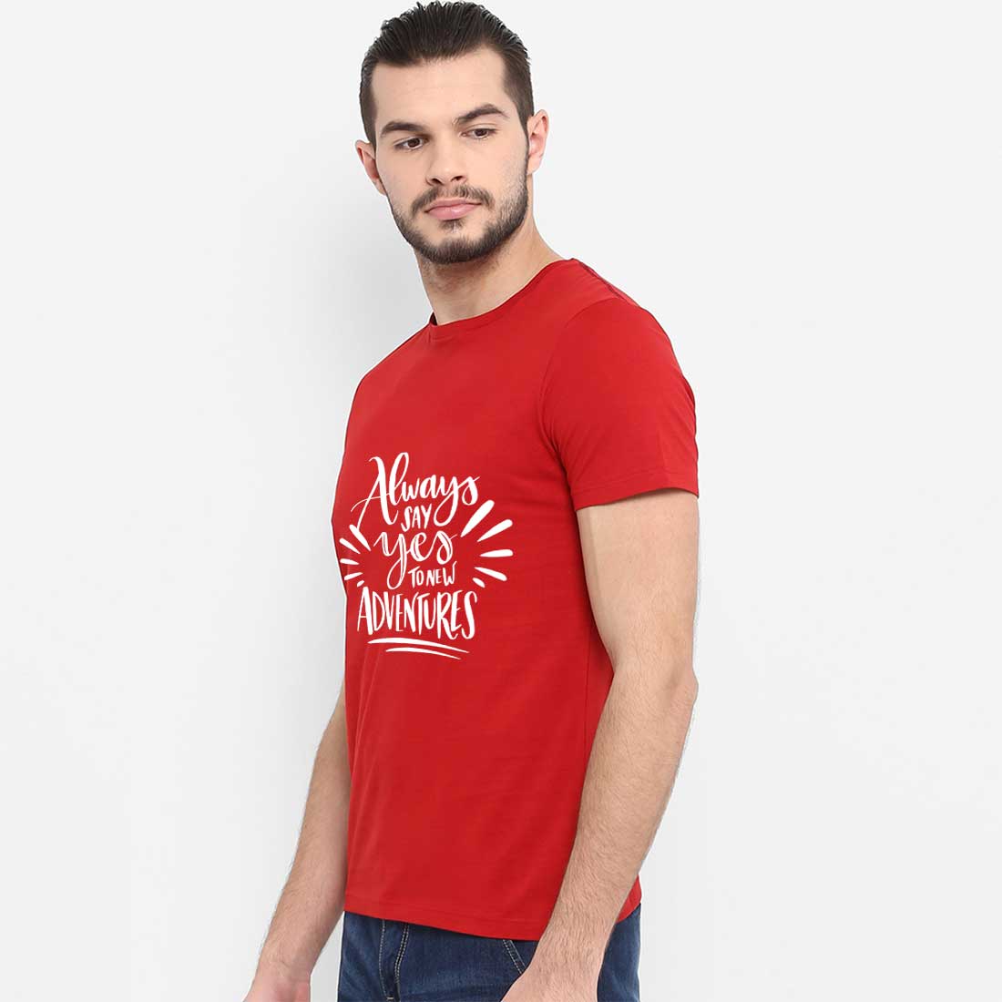 Printed T-Shirts Hoodies For Men & Women #color_red