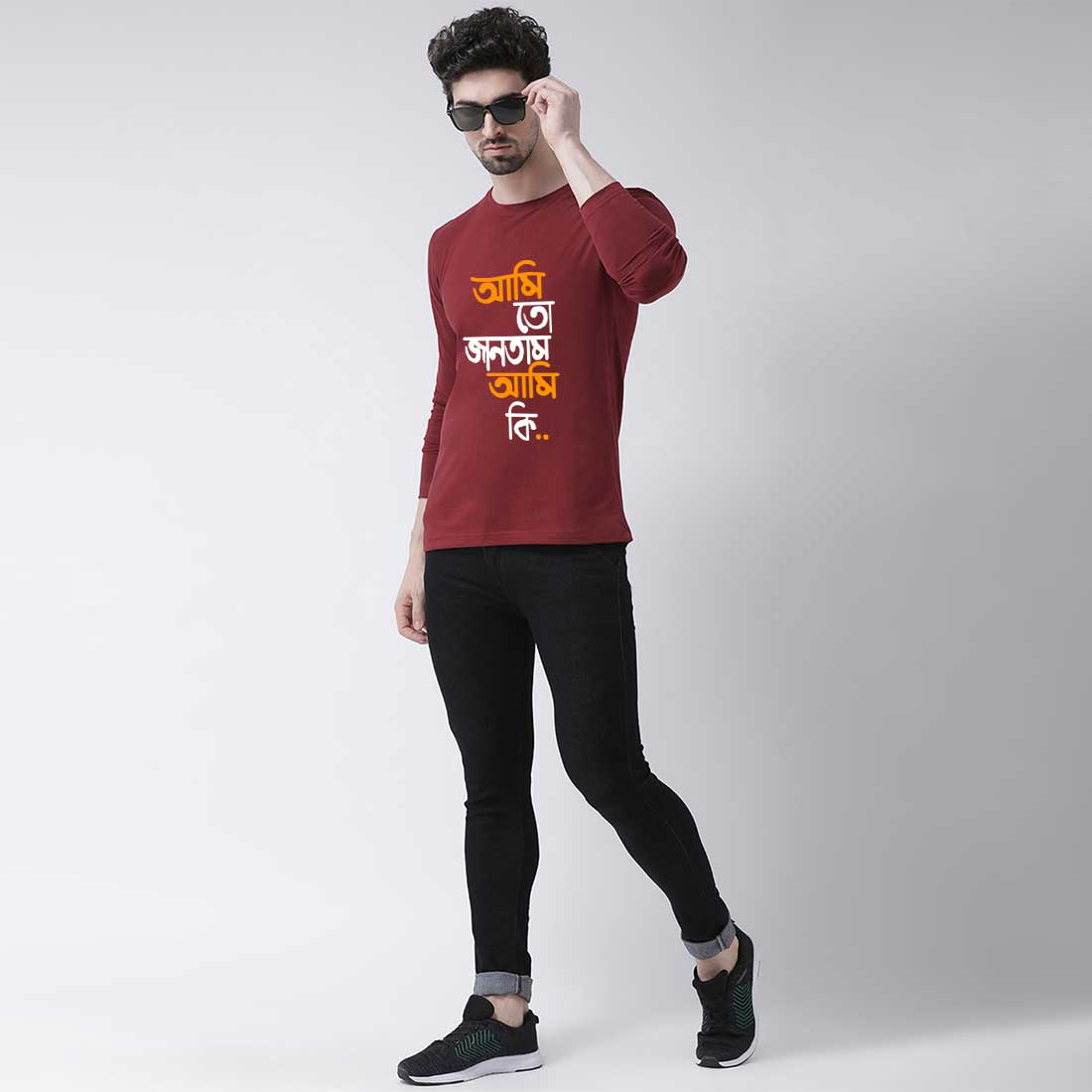 Printed T-Shirts Hoodies For Men & Women #color_maroon