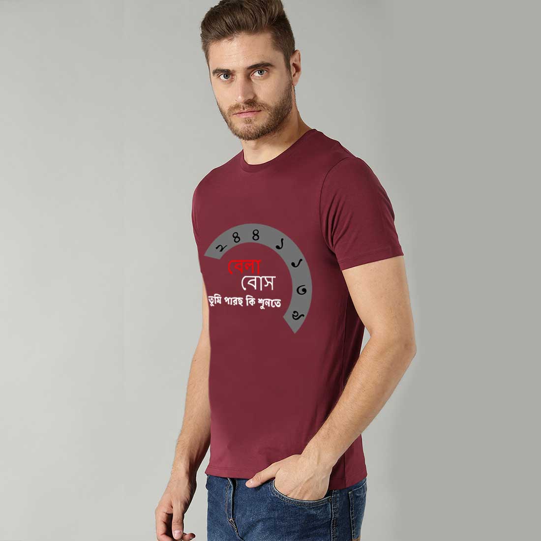 Custom T-Shirt Printing online #color_maroon