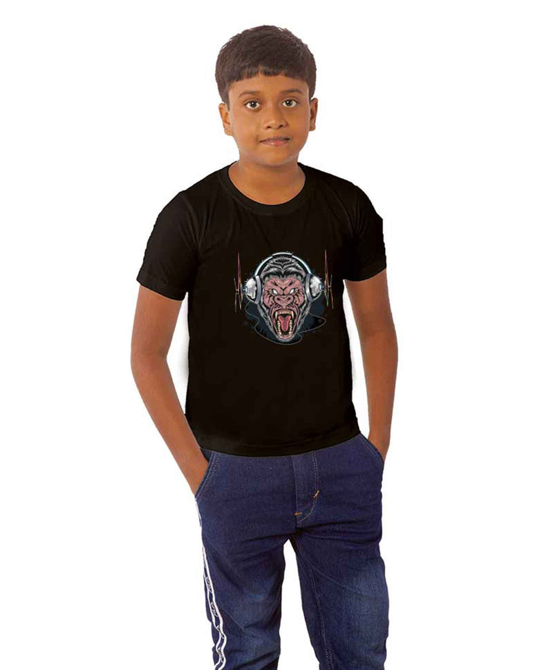 Dj Gorila Kids Half Sleeves T-Shirt