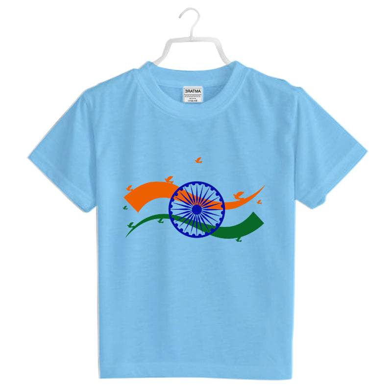 Indian Flag Printed Boys T-Shirt