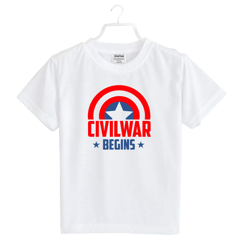 Civil War Printed Boys T-Shirt