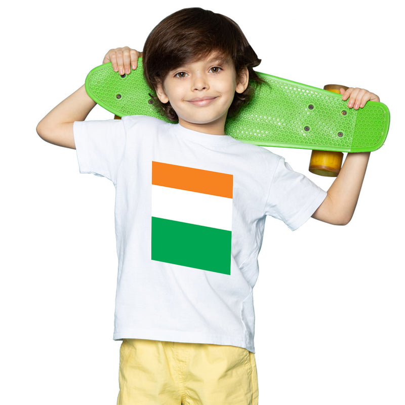 India Flag Printed Boys T-Shirt