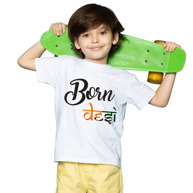Born Deshi Printed Boys T-Shirt