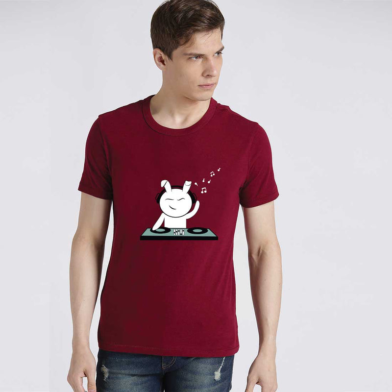 DJ Bunny Men T-Shirt