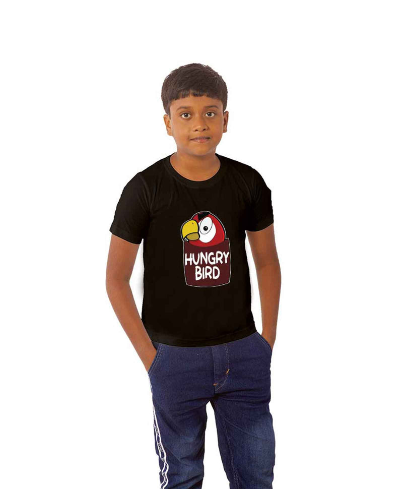 Hungry Bird Half Sleeves T-Shirt For Kids
