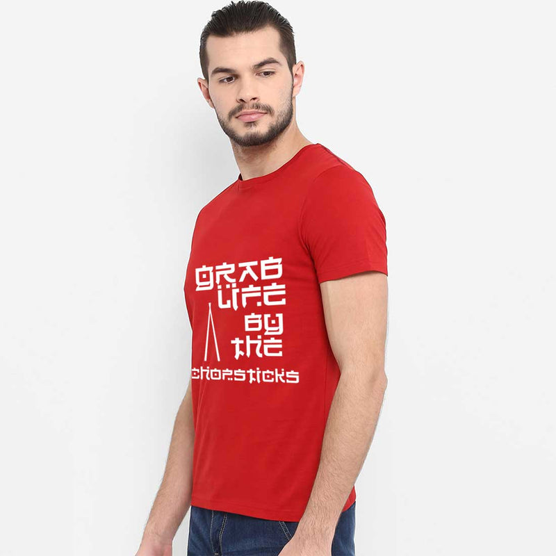 Grab Life By The Chopsticks Men T-Shirt