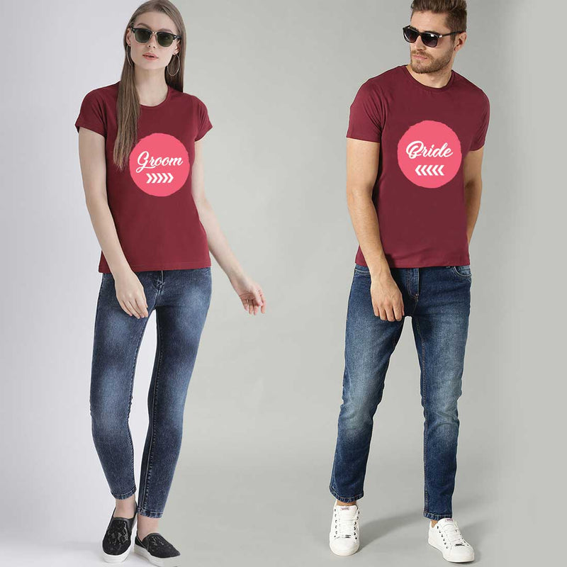 Bride And Groom T-shirt Designs