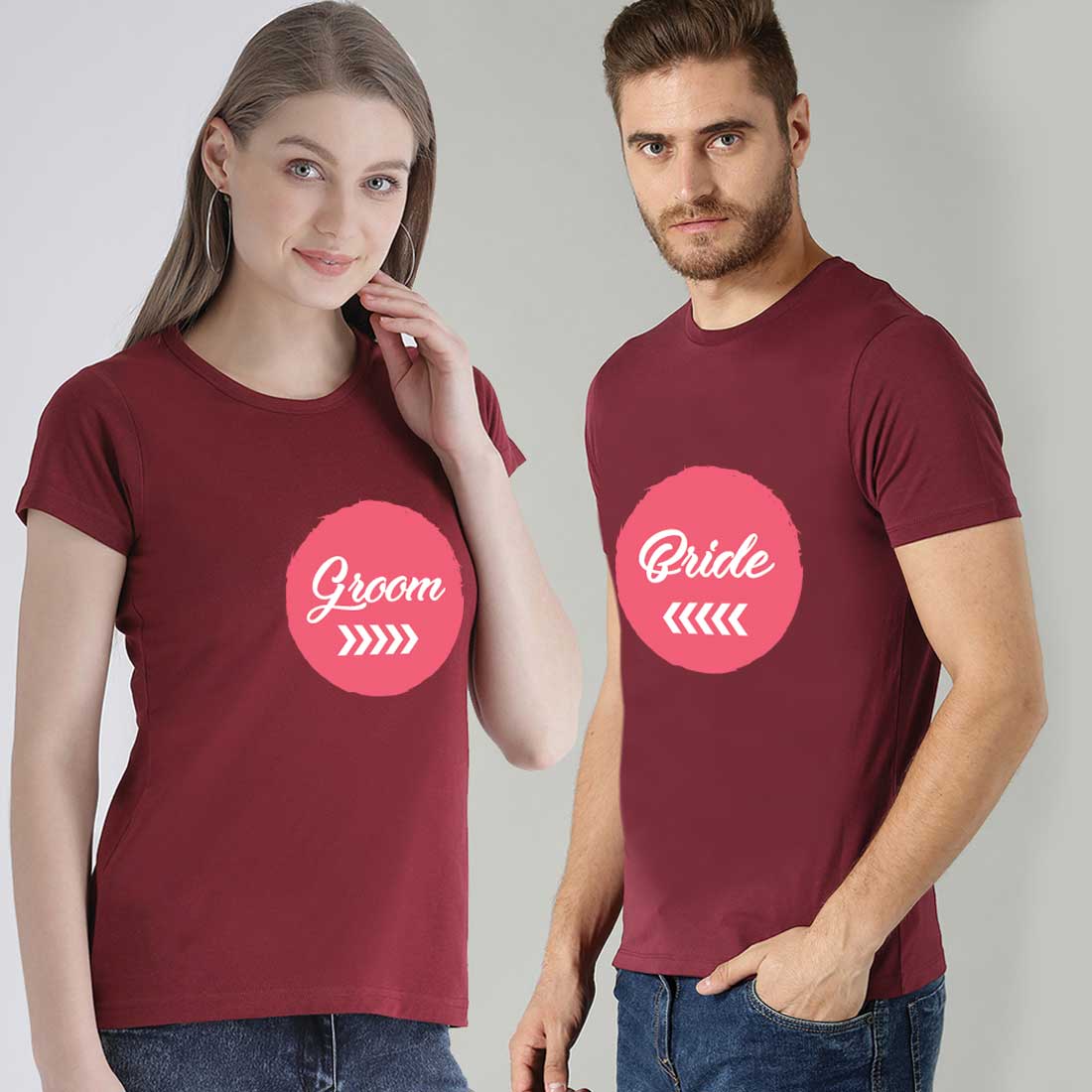 Bride And Groom T-shirt Designs