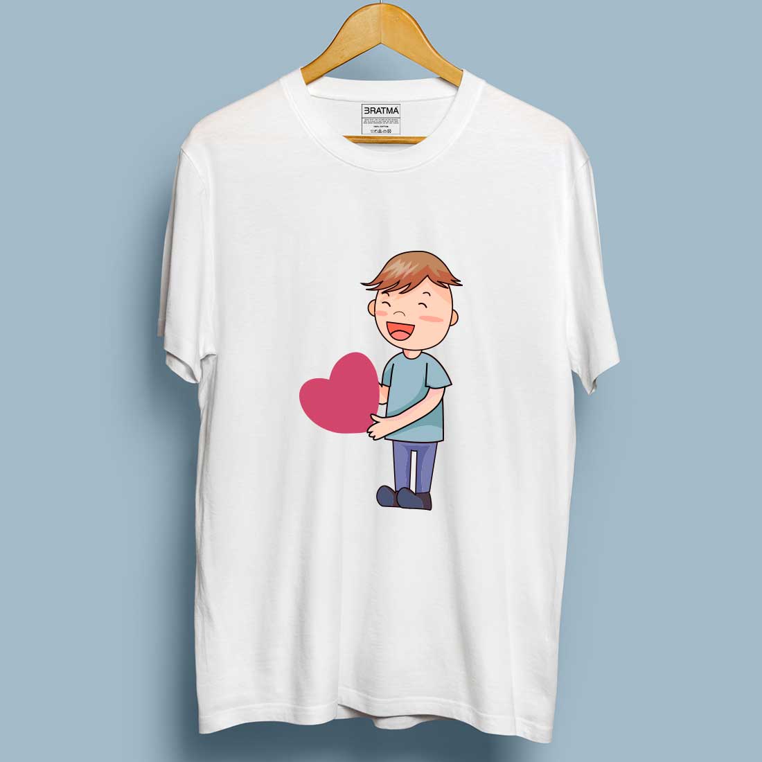 Love Propose White Men T-Shirt