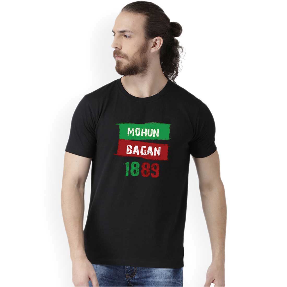 Mohun Bagan 1889 Black Men T-Shirt