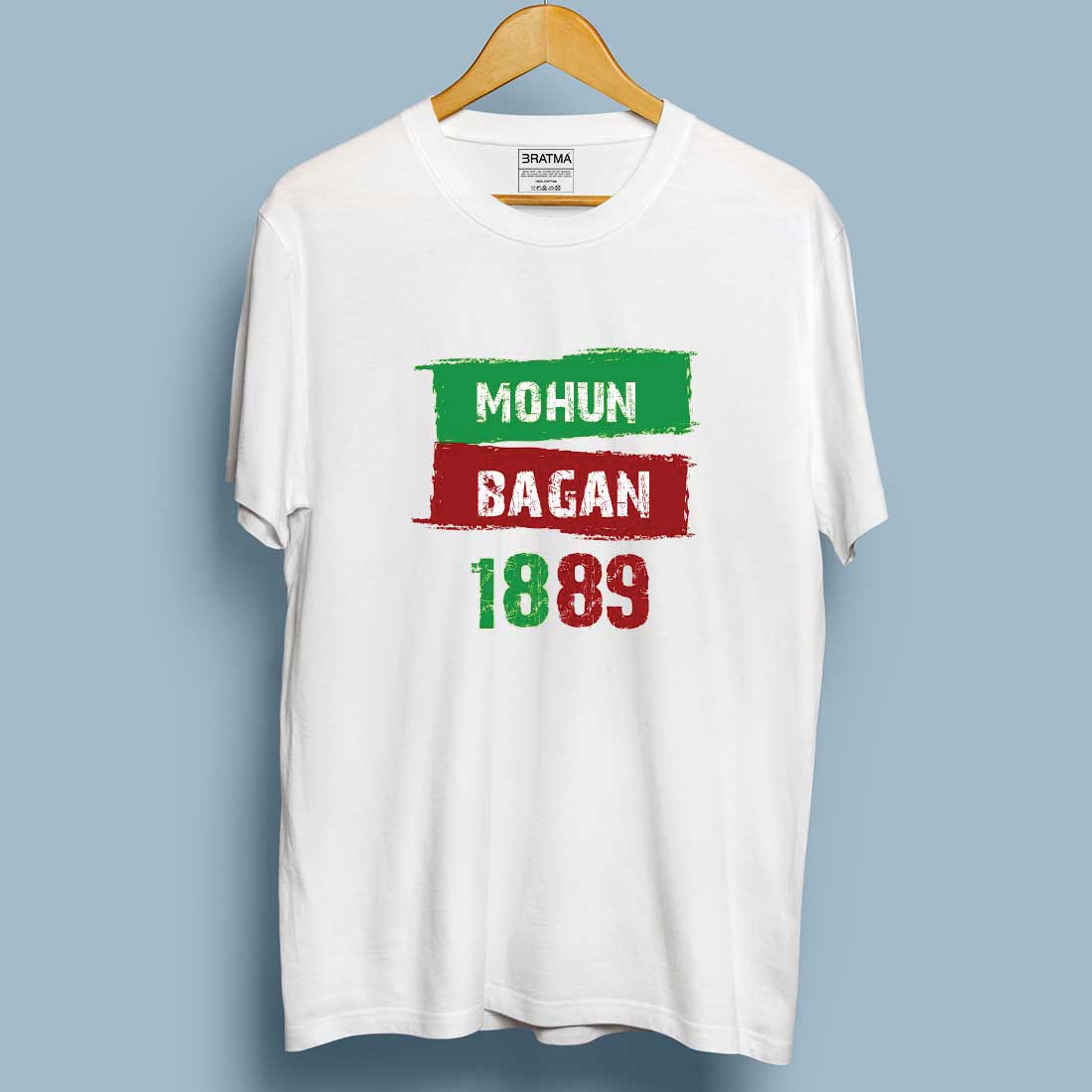 Mohun Bagan 1889 White Men T-Shirt