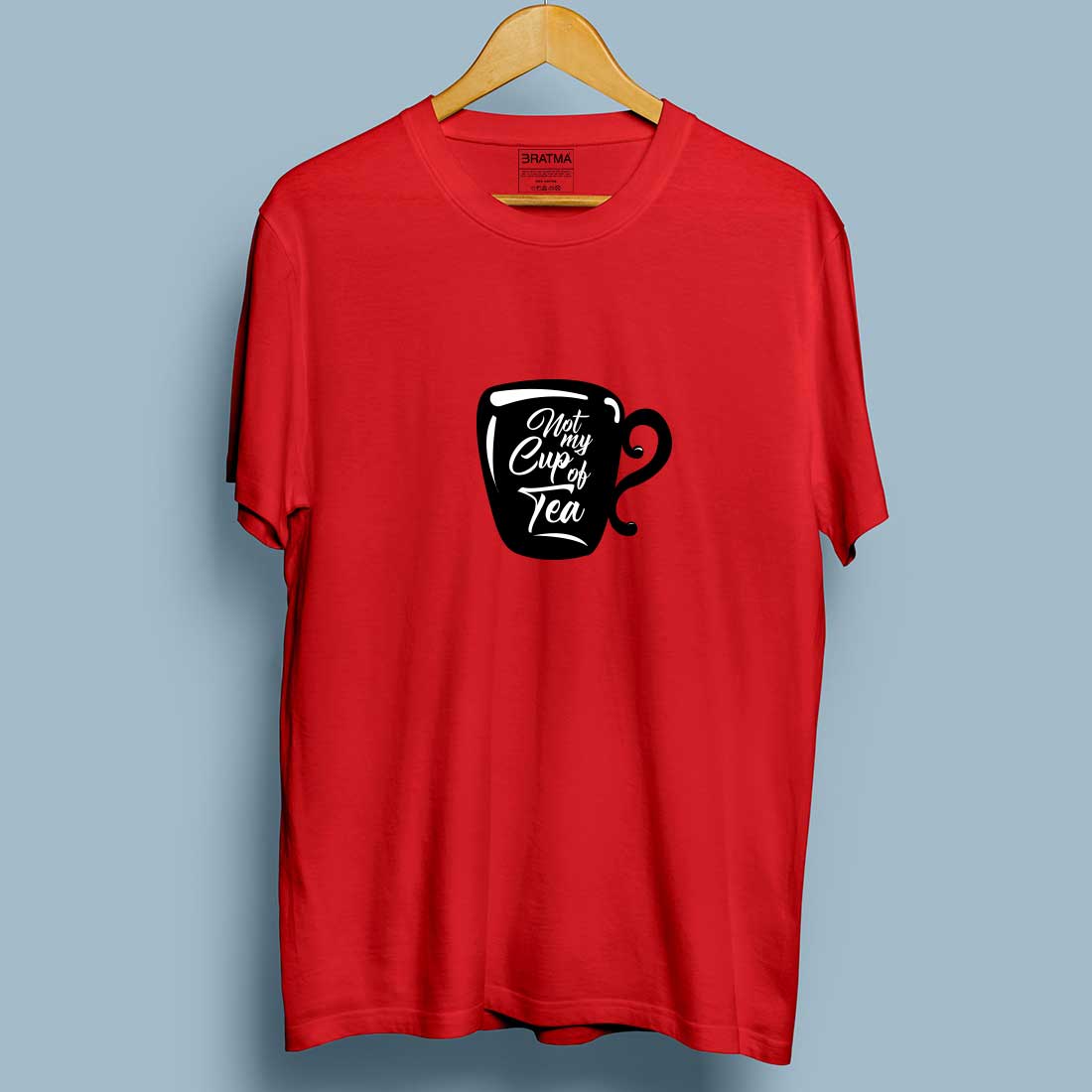 Not My Cup Of Tea Red Men T-Shirt