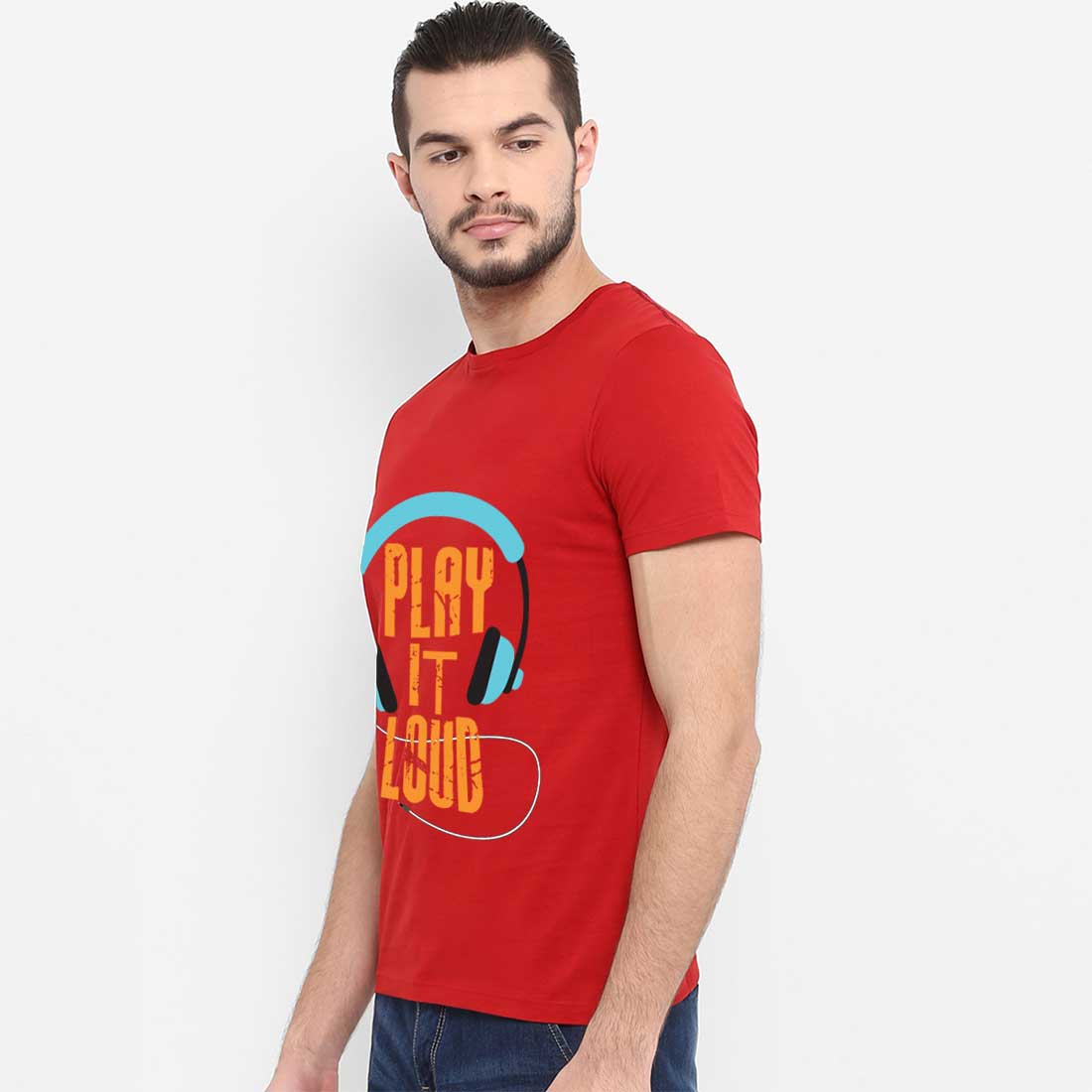 Play It loud Red Men T-Shirt