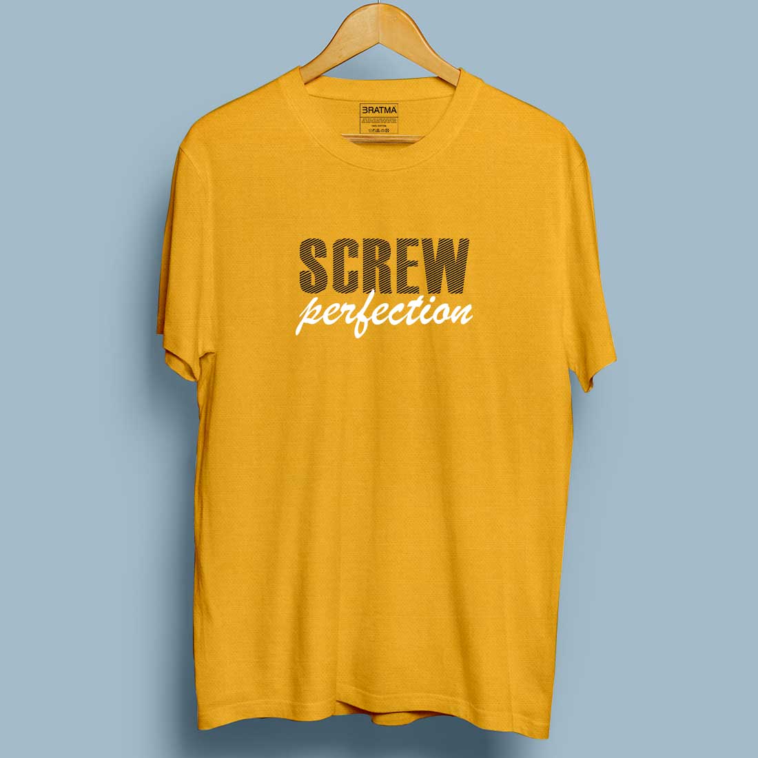 Screw Perfection Mustrad Men T-Shirt