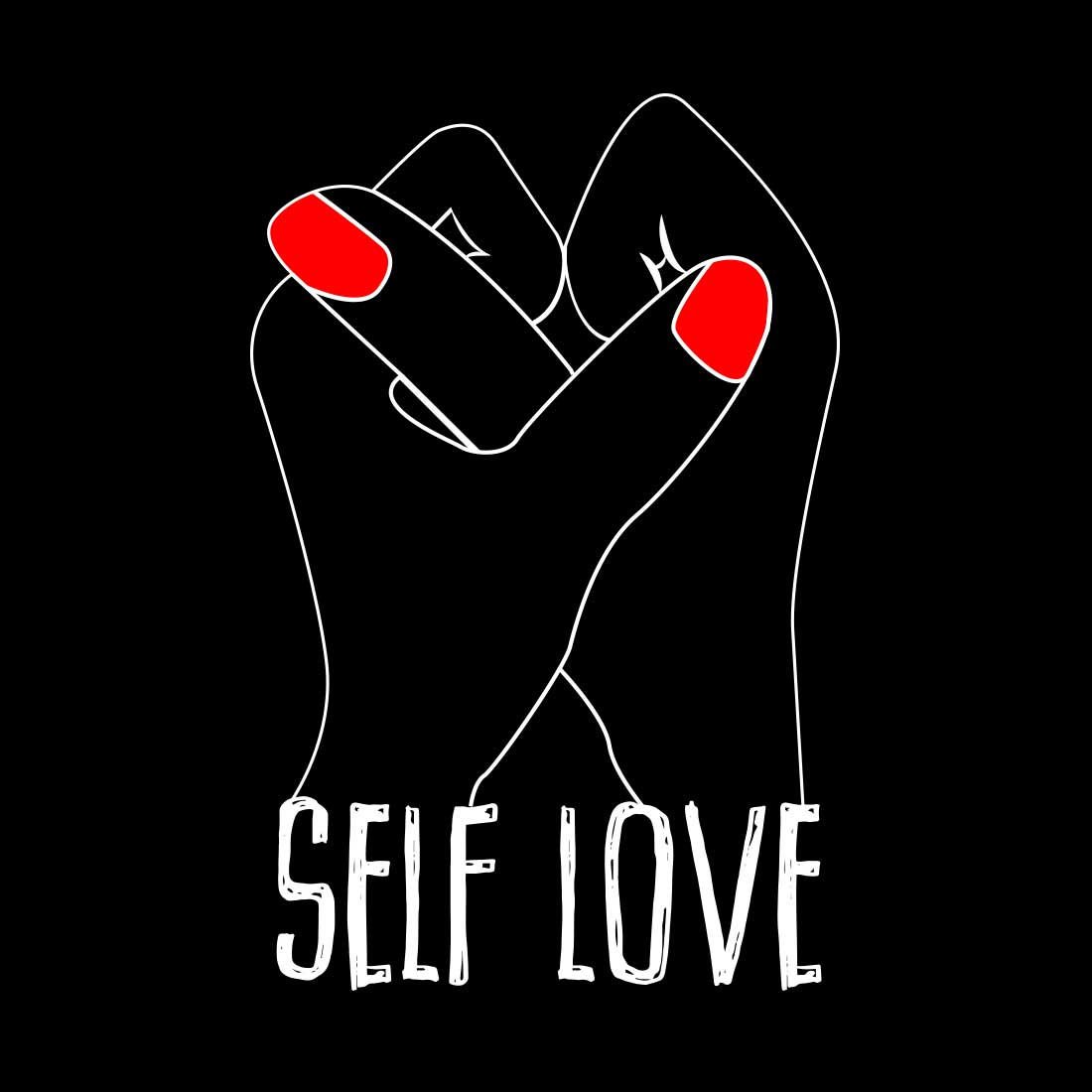 Self Love Black Women T-Shirt