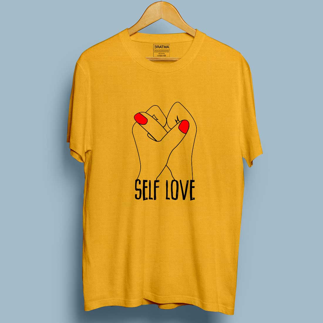 Self Love Mustard Women T-Shirt
