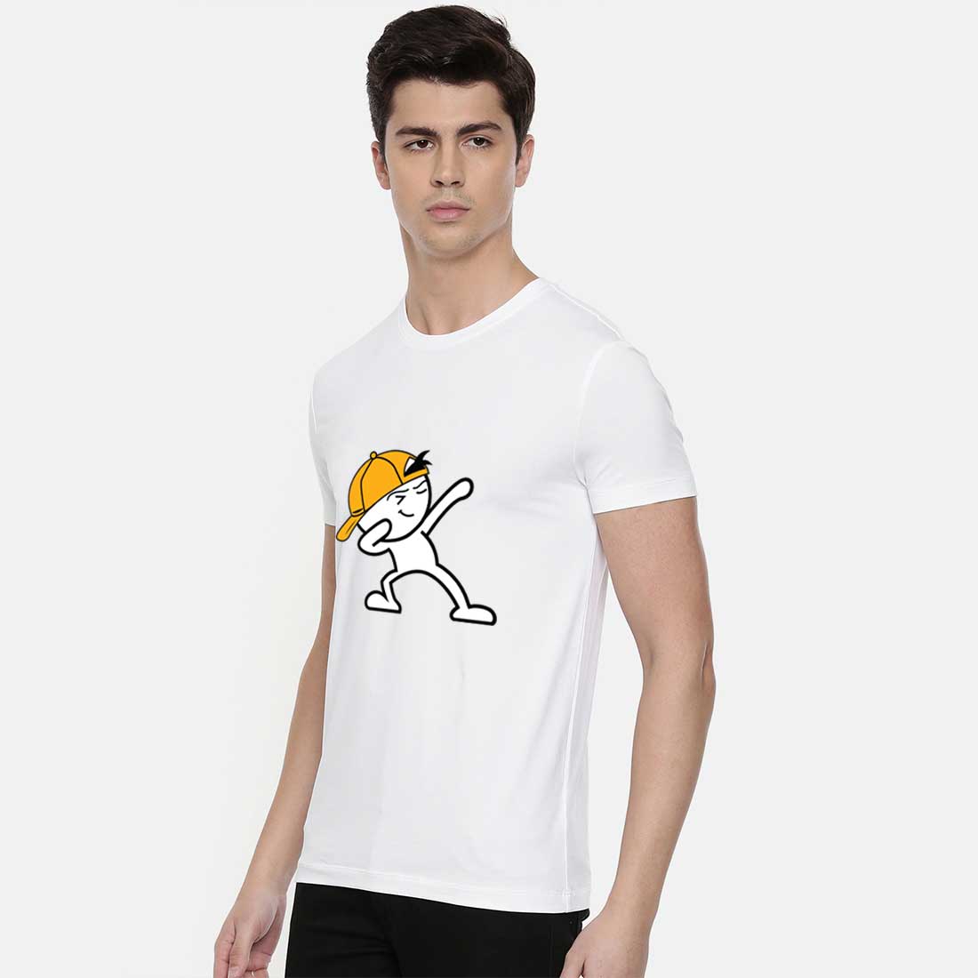 Swag Icon White Men T-Shirt
