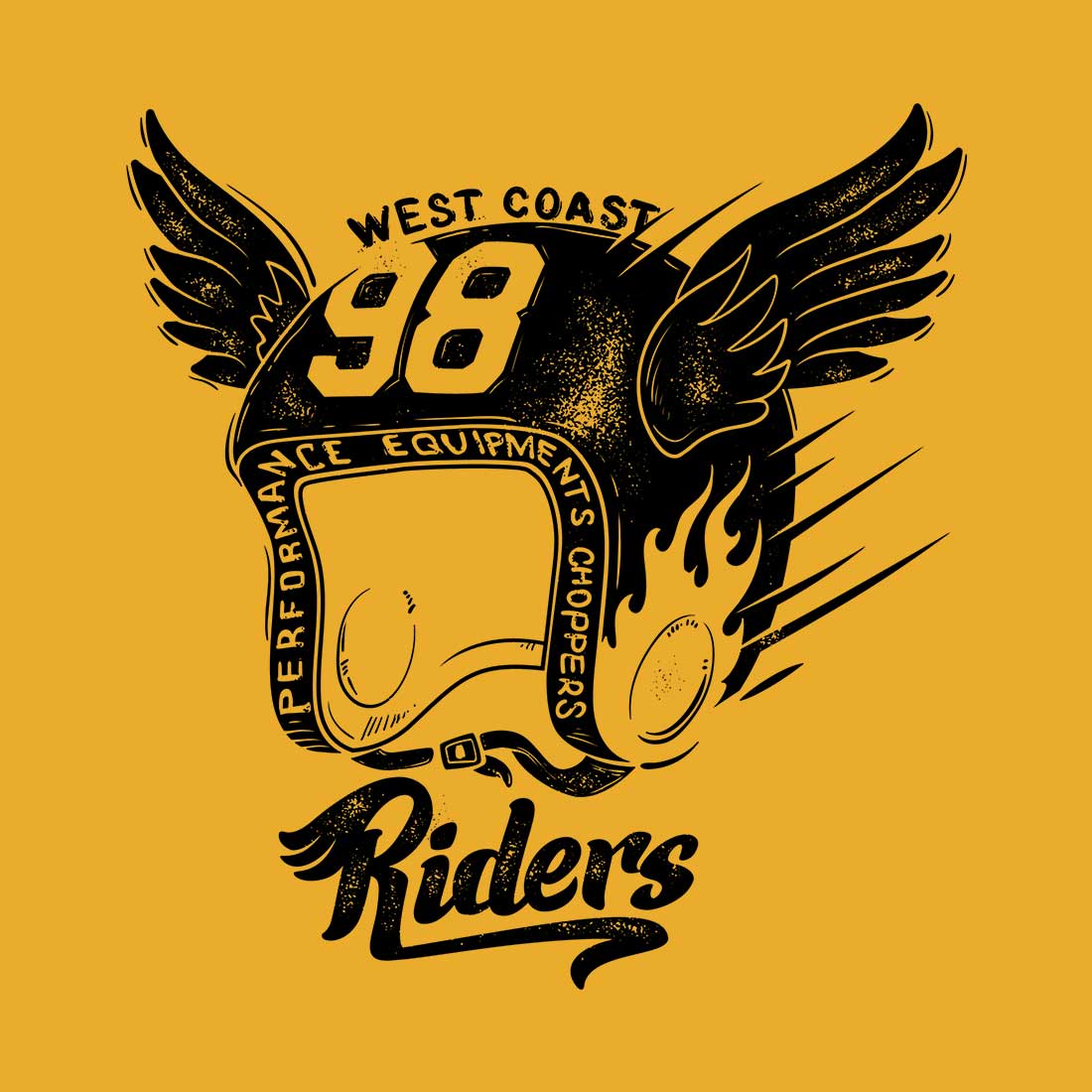 West Coast  Mustard Men T-Shirt