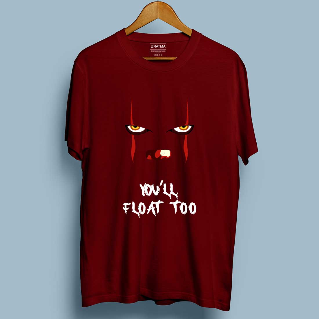 You'll Float Too Maroon Men T-Shirt